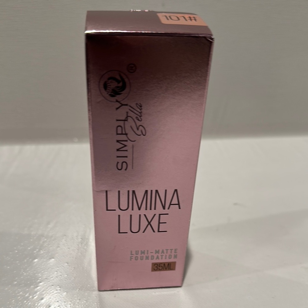 Simply Bella Lumina Matte Foundation No. 101 in 35 ml size